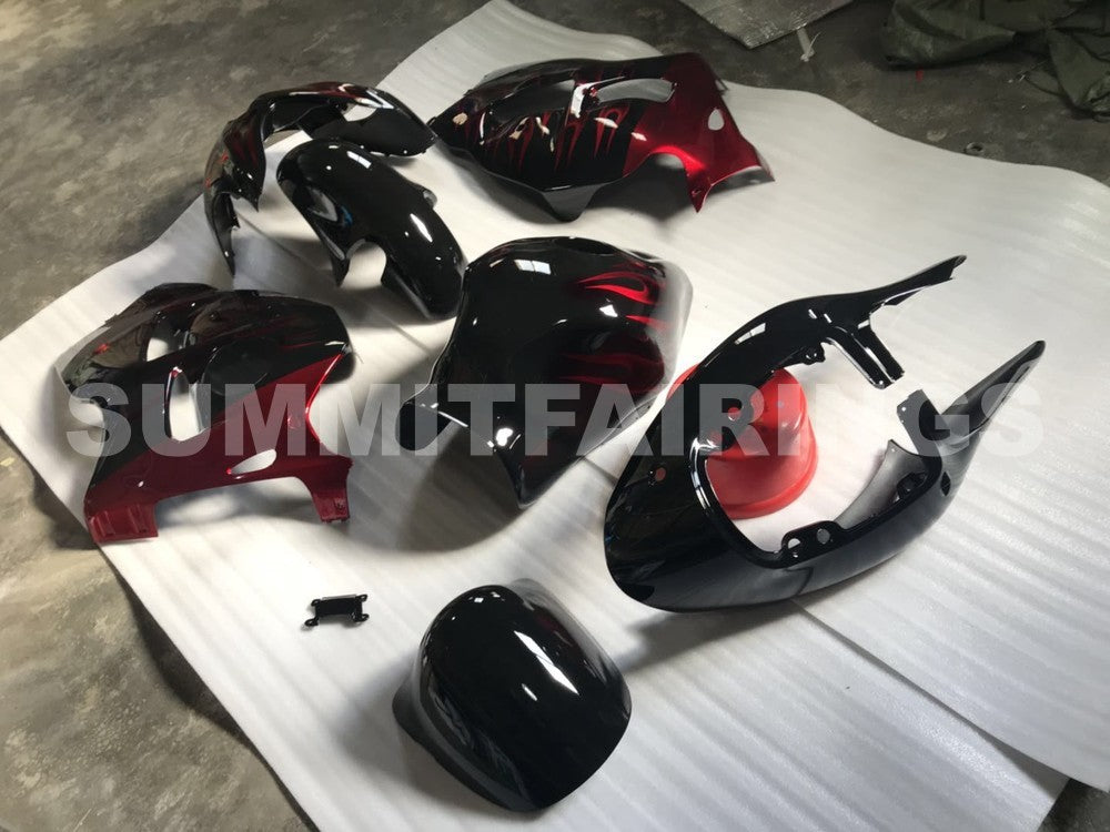 Fairings For Suzuki - GSXR1300 Hayabusa 1996-2007 Redish Flame