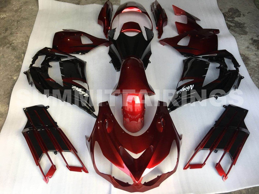 Fairings For Kawasaki ZX-14R, 2012-2021 - Red & Black