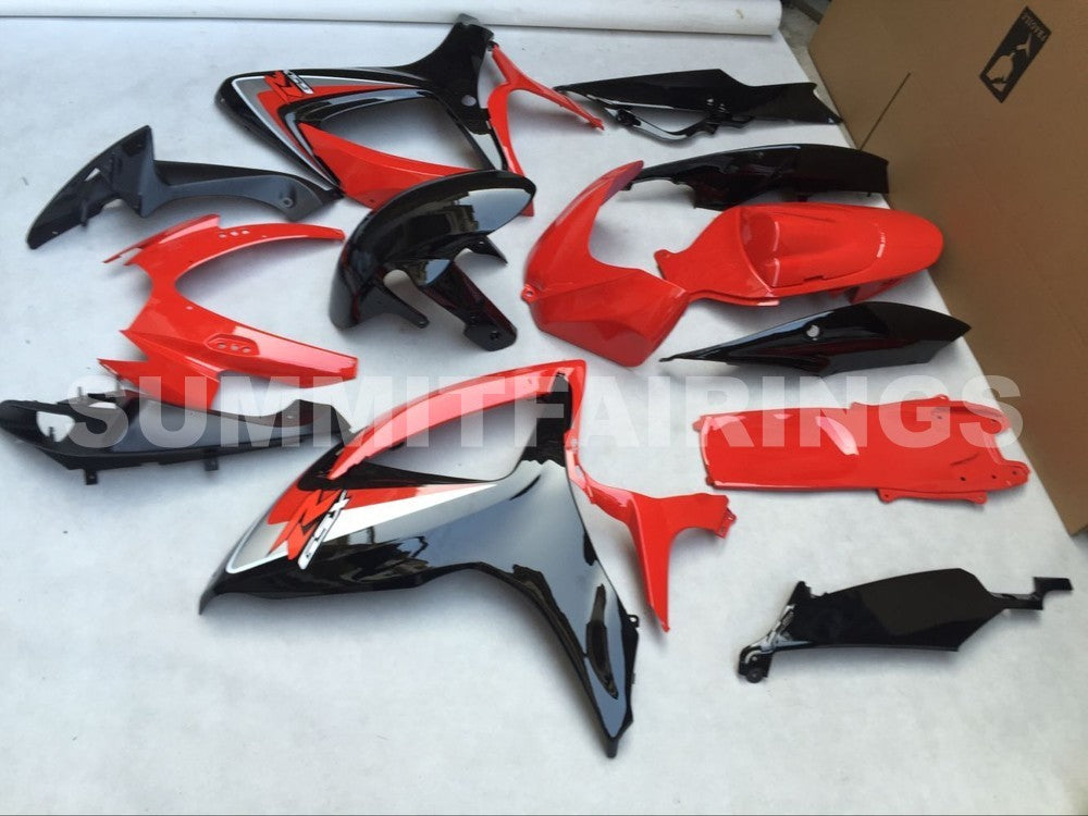 Fairings For Suzuki - GSXR600-750 K6 06-07 Red Black