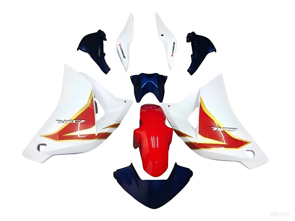 Fairings For Honda CBR250R HRC White Red Blue (2011-2013)