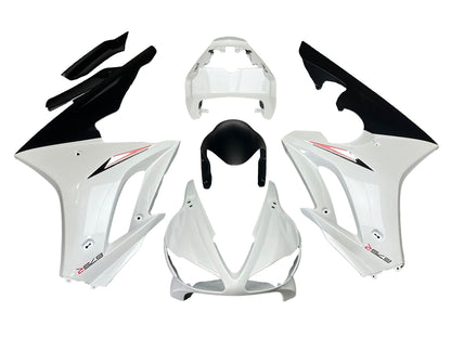 Fairings For Triumph Daytona 675 Pearl White Black Daytona (2009-2012)