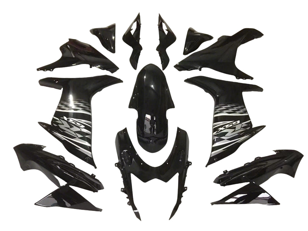 Fairings For Plastics Suzuki GSXR600 GSXR750 K11 Black Checkered GSXR (2011-2021)