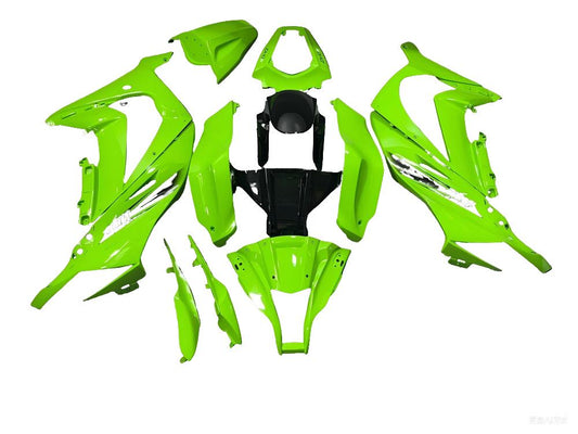 Fairings For Plastics Kawasaki ZX10R Ninja Green (2011-2015)