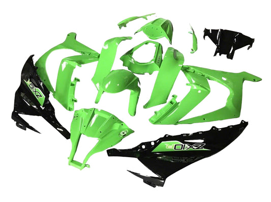 Fairings For Plastics Kawasaki ZX10R Ninja Green ZX10R (2011-2015)