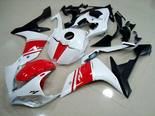 Fairings For Yamaha - YZF1000 R1 07-08 Red White Black