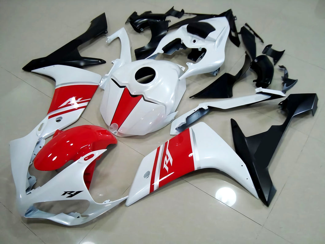 Fairings For Yamaha - YZF1000 R1 07-08 Red White Black