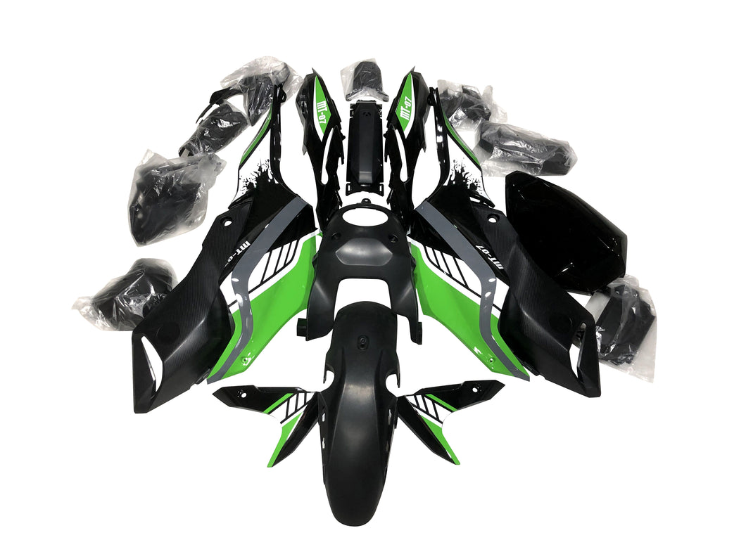 Fairings For Yamaha MT-07 2012-2017 Black Green White