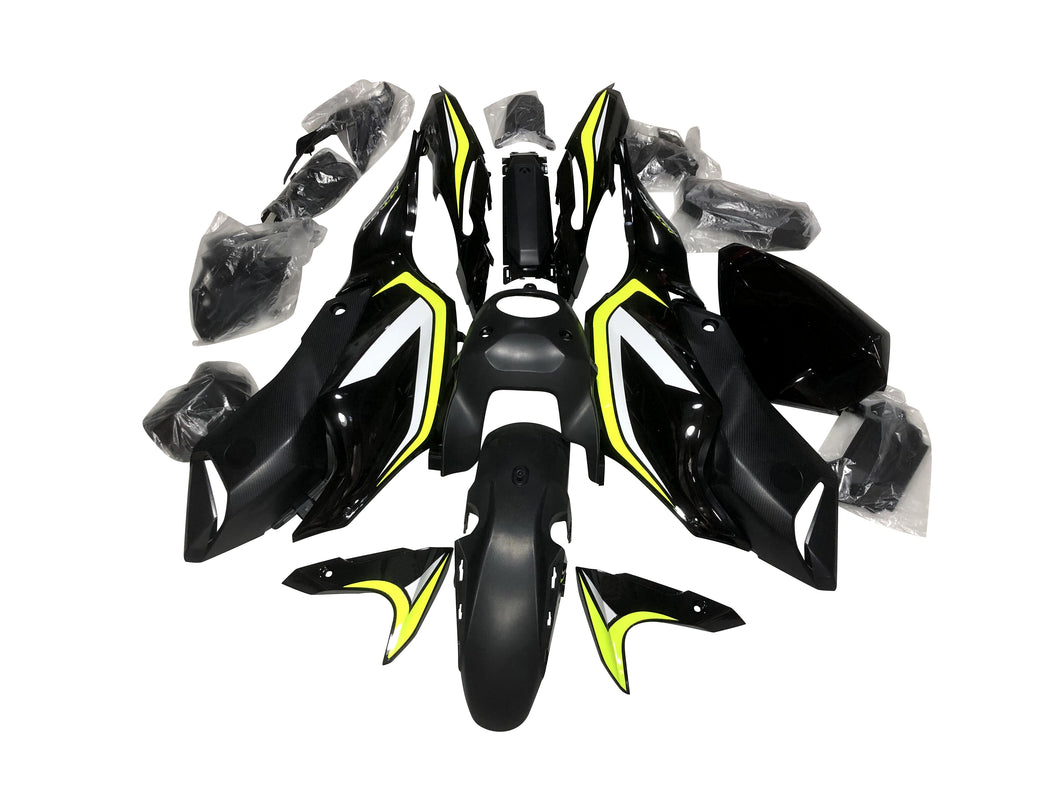Fairings For Yamaha MT-07 2012-2017 Black Yellow White