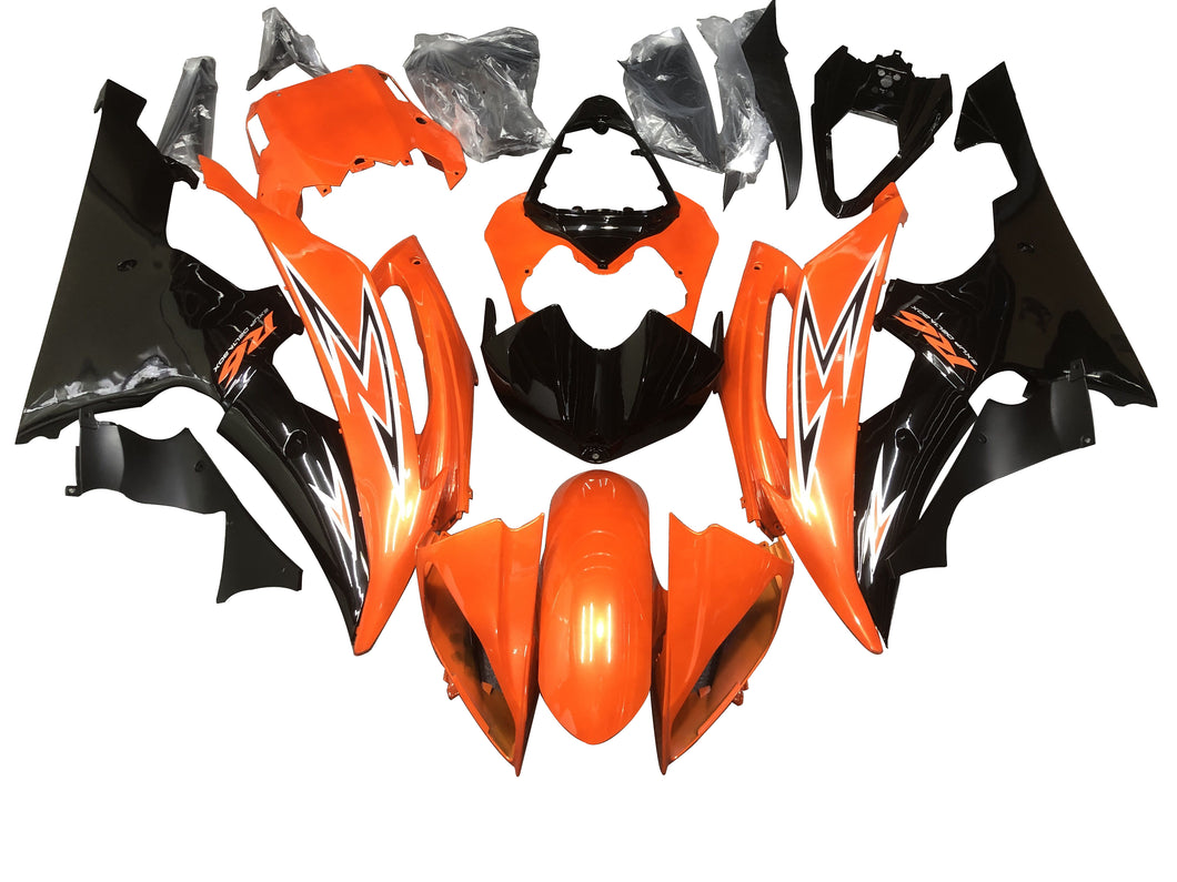 Fairings For Yamaha YZF-R6 2008-2016 Black Orange
