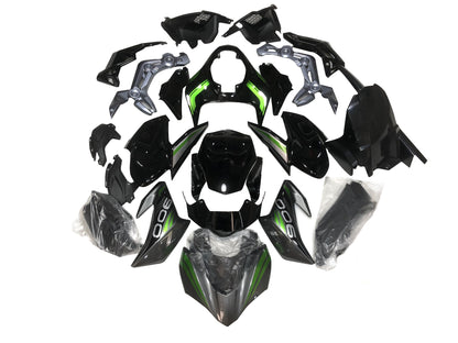 Fairings For Kawasaki Z900 2017-2019 Green Black