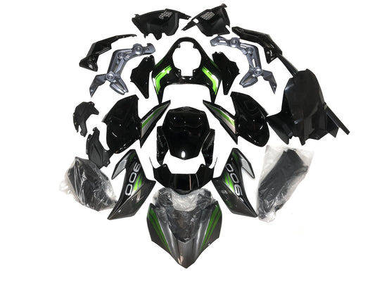 Fairings For Kawasaki Z900 2017-2019 Green Black