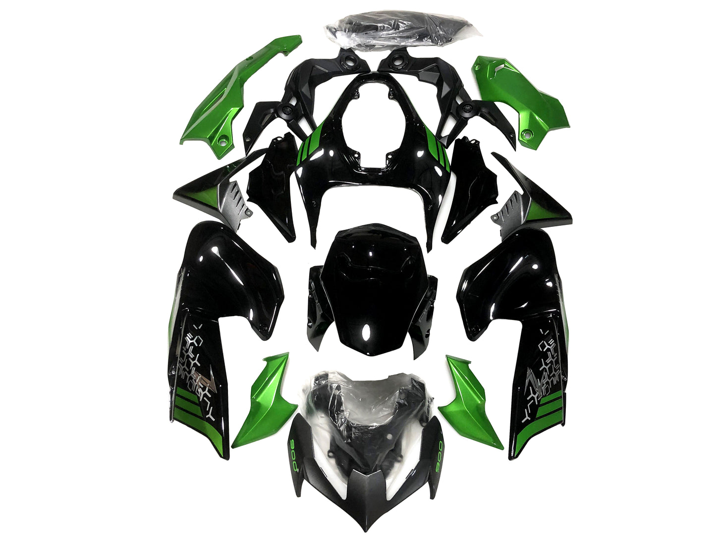 Fairings For Kawasaki Z900 2020-2022 Black Green
