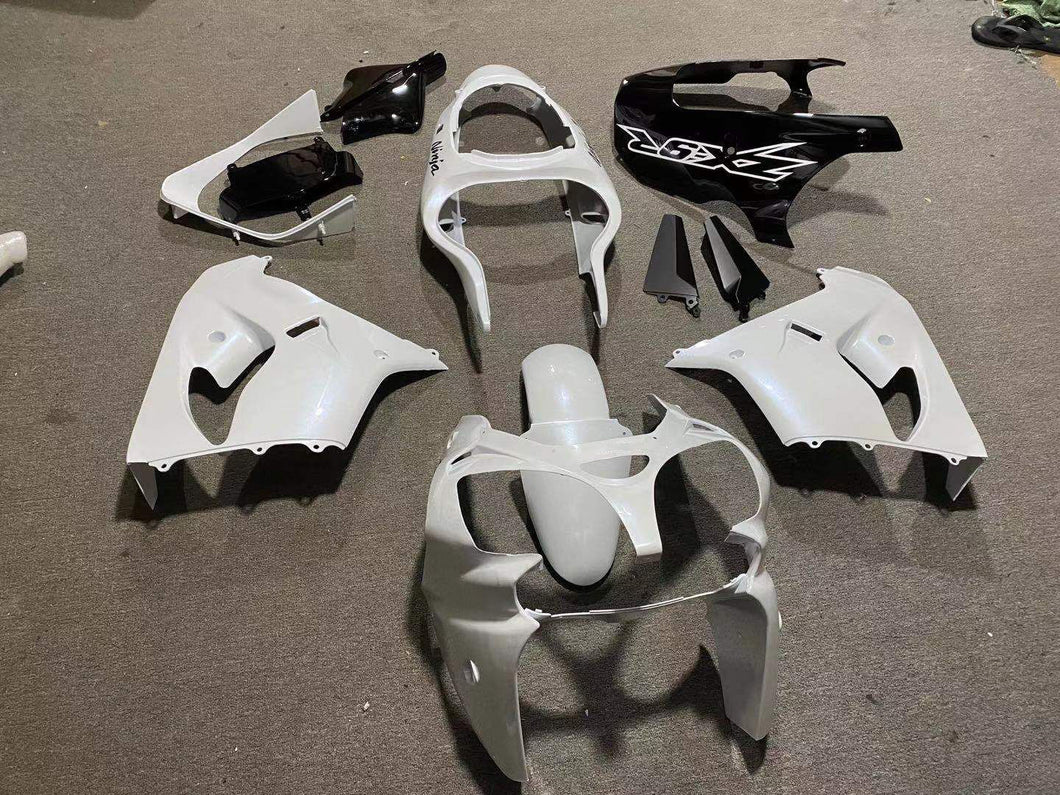 Kawasaki ZX9R 2000-2001 Pearl White & Glossy black