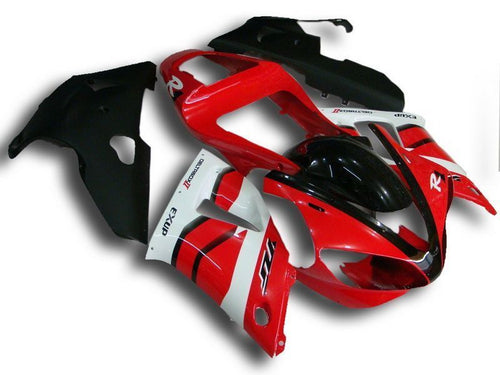Fairings For Yamaha - YZF1000 R1 00-01 Red and White