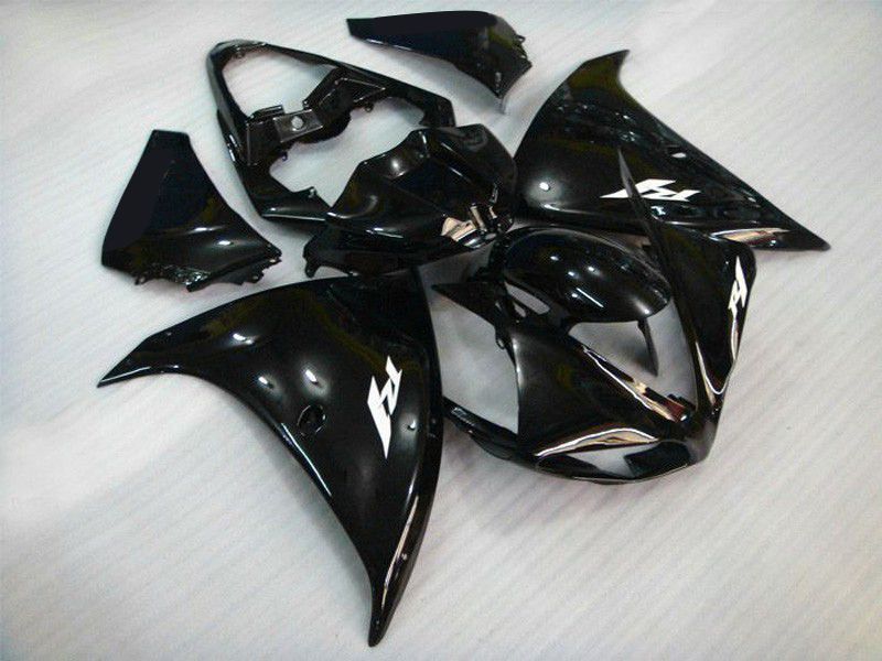 Fairings For Yamaha - YZF1000 R1 2009-2012 Blk GLOSS