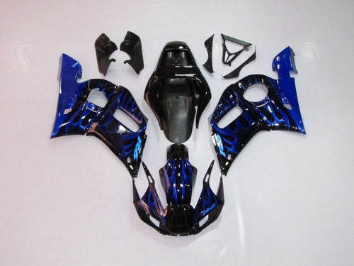 Fairings For Yamaha - YZF-600 R6 1998-2002 Blue Flame