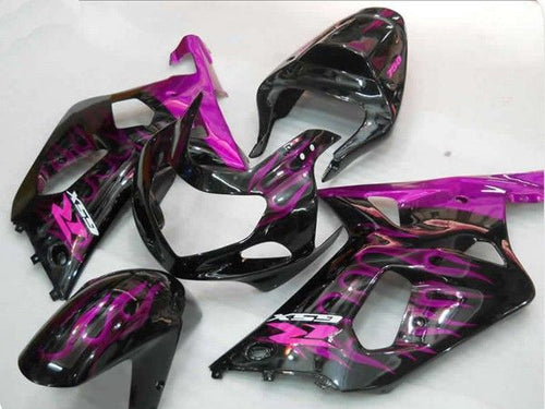 Fairings For Suzuki - GSXR600-750 K1 2001-2003 Flame Purple