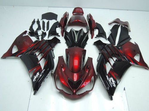 Fairings For Kawasaki ZX-14R, 2012-2021 - Red & Black