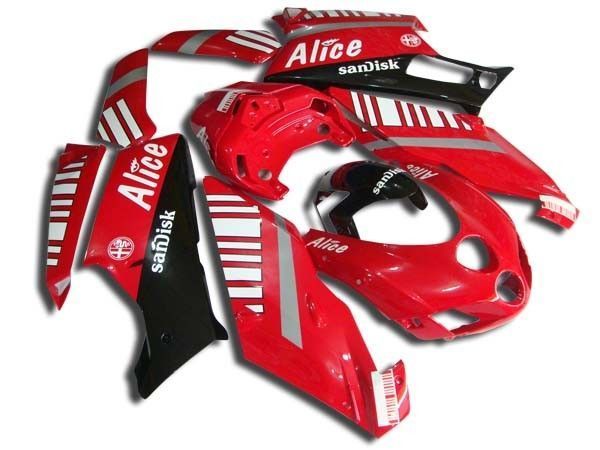 Fairings For Ducati - 999/749 05-06 Red Black