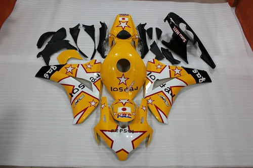 Fairings For Honda CBR1000RR(2008-2011) Yellow Black