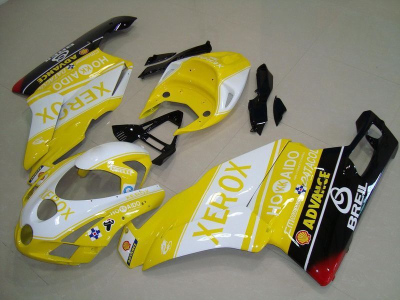 Fairings For Ducati - 999/749 03-04 Yellow White