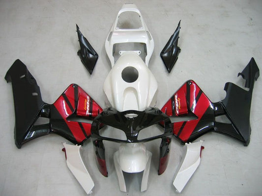 Fairings For Honda CBR 600 RR Black Red Silver CBR  (2005-2006)