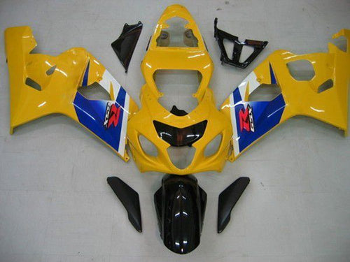 Fairings For Suzuki - GSXR600-750 K4 04-05 Blue Yellow