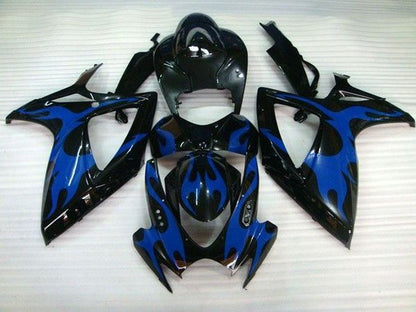 Fairings For Suzuki - GSXR600-750 K6 06-07 Blue Flame