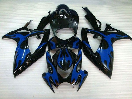 Fairings For Suzuki - GSXR600-750 K6 06-07 Blue Flame