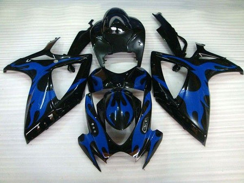Fairings For Suzuki - GSXR600-750 K6 06-07 Blue Flame
