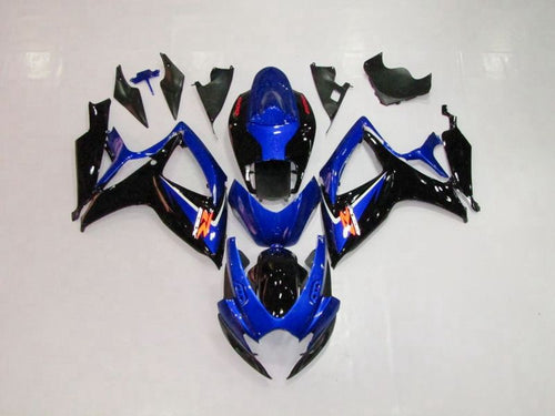 Fairings For Suzuki GSXR 600 750 (2006-2007) Blue Black