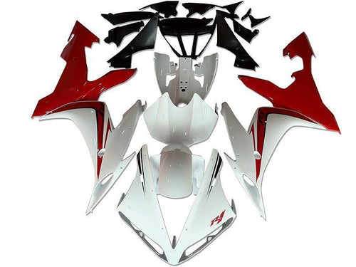 Fairings For Yamaha - YZF1000 R1 04-06 Red and White