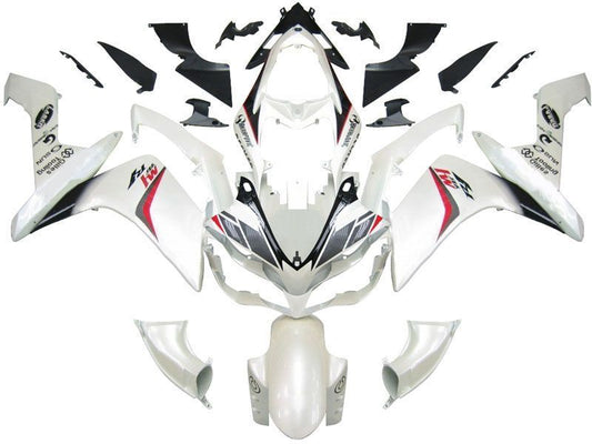 Fairings For Yamaha YZF-R1 White Carbon Look R1  (2007-2008)