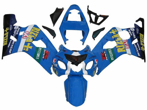 Fairings For Suzuki GSXR 600 750 Blue GSXR  (2004-2005)