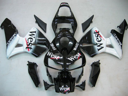 Fairings For Honda CBR 600 RR Black West  (2003-2004)