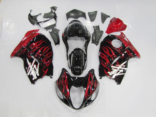 Fairings For Suzuki GSX1300R Hayabusa (1996-2007) Red Flame