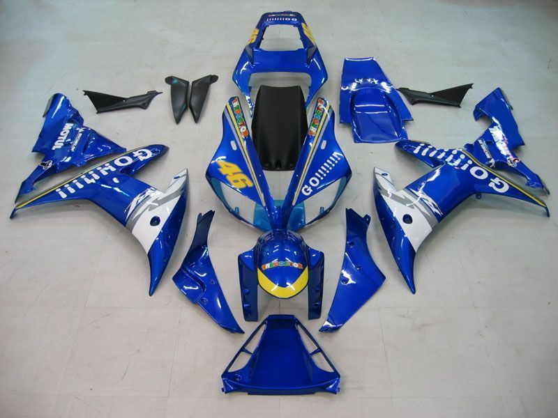 Fairings For Yamaha YZF-R1Blue No.46 R1  (2002-2003)