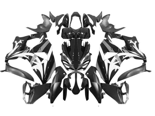 Fairings For Suzuki GSXR 1000 Black & White Tribal (2009-2016)