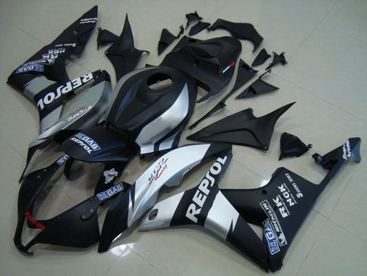 Fairings For Honda - CBR600RR F5 07- 08 Matt Black Silver 
