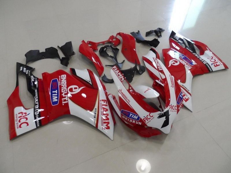 Fairings For Ducati - 1199 2012-2014 Red White