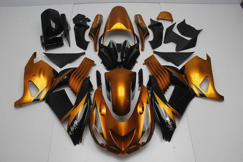 Fairings For Kawasaki ZX-14R, 2006-2011 - Brown & Black