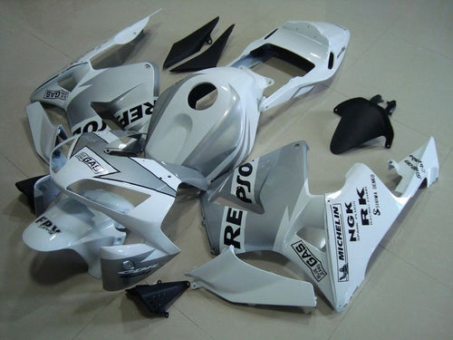 Fairings For Honda - CBR600RR F5 03-04  Silver