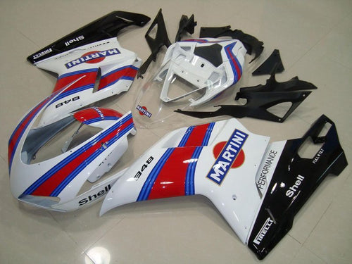 Fairings For Ducati - 1098 07-11 Red & White