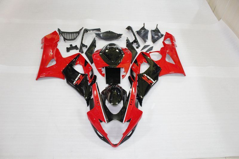 Fairings For Suzuki GSXR 1000 K5 (2005-2006) Red Black