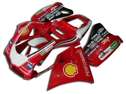 Fairings For Ducati - 996/748 1994-2002  Red  Black