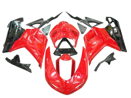 Fairings For Ducati 1098 1198 848  Red & Black  (2007-2011)