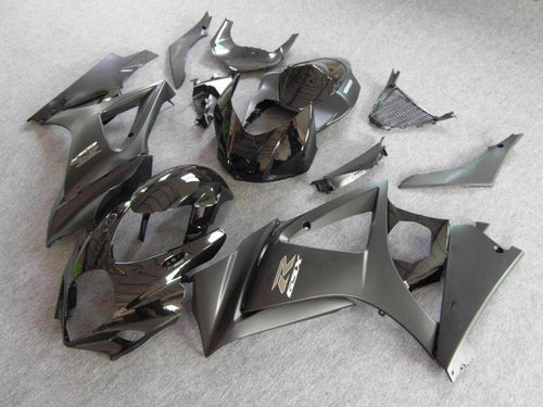 Fairings For Suzuki - GSXR1000 K7 07-08 Matte Black Gloss Black