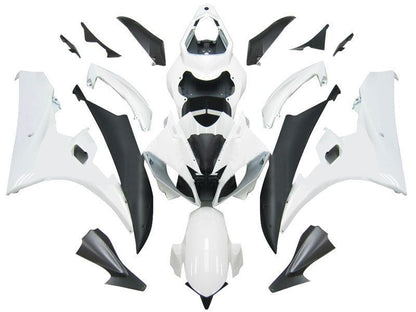 Fairings For Yamaha YZF-R6 White Black R6  (2006-2007)