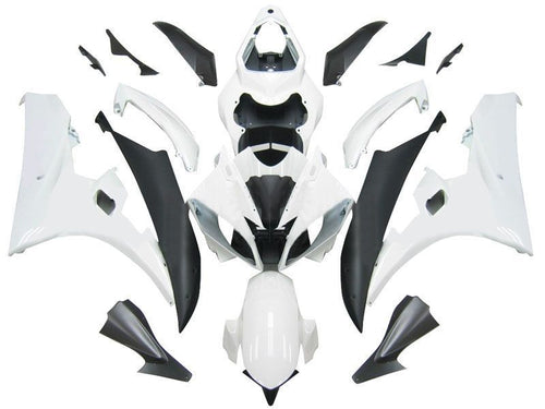 Fairings For Yamaha YZF-R6 White Black R6  (2006-2007)