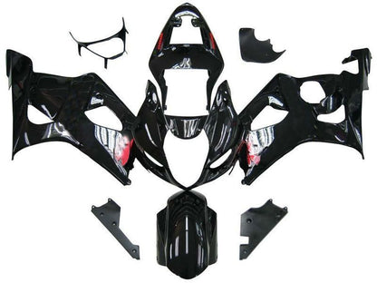 Fairings For Suzuki GSXR 1000 Black Suzuki  (2003-2004)